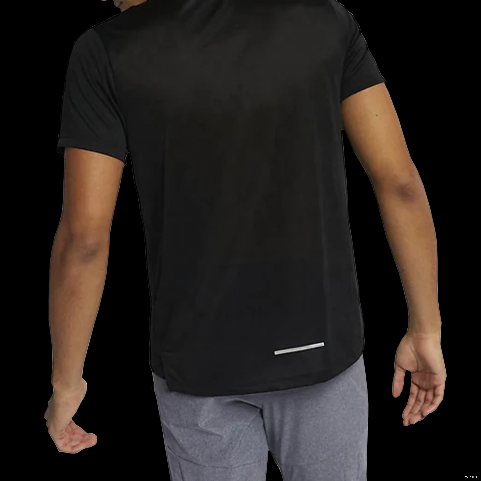 Nike Miler 1.0 Black Shirt Dri-Fit T 0723